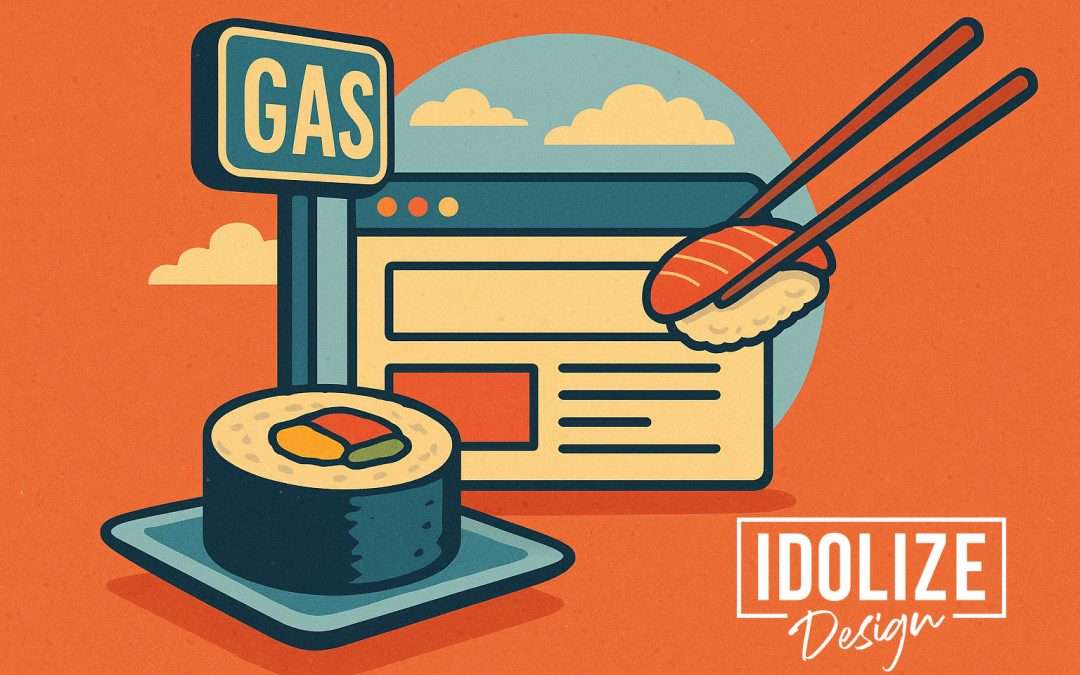 Skimping on Your Website is Like Buying Sushi From a Gas Station